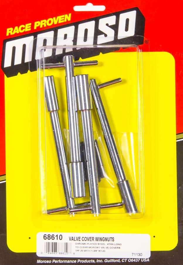Moroso 68610 Chrome V. Cvr Wing Nuts Moroso 68610