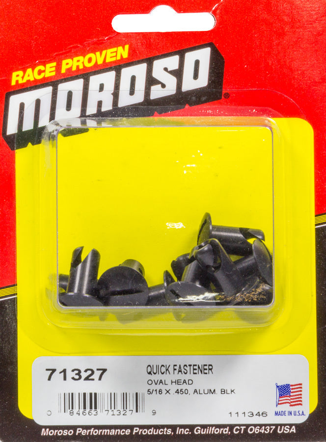 Moroso 71327 Oval Head Quick Fastener 5/16 x .450 Moroso 71327