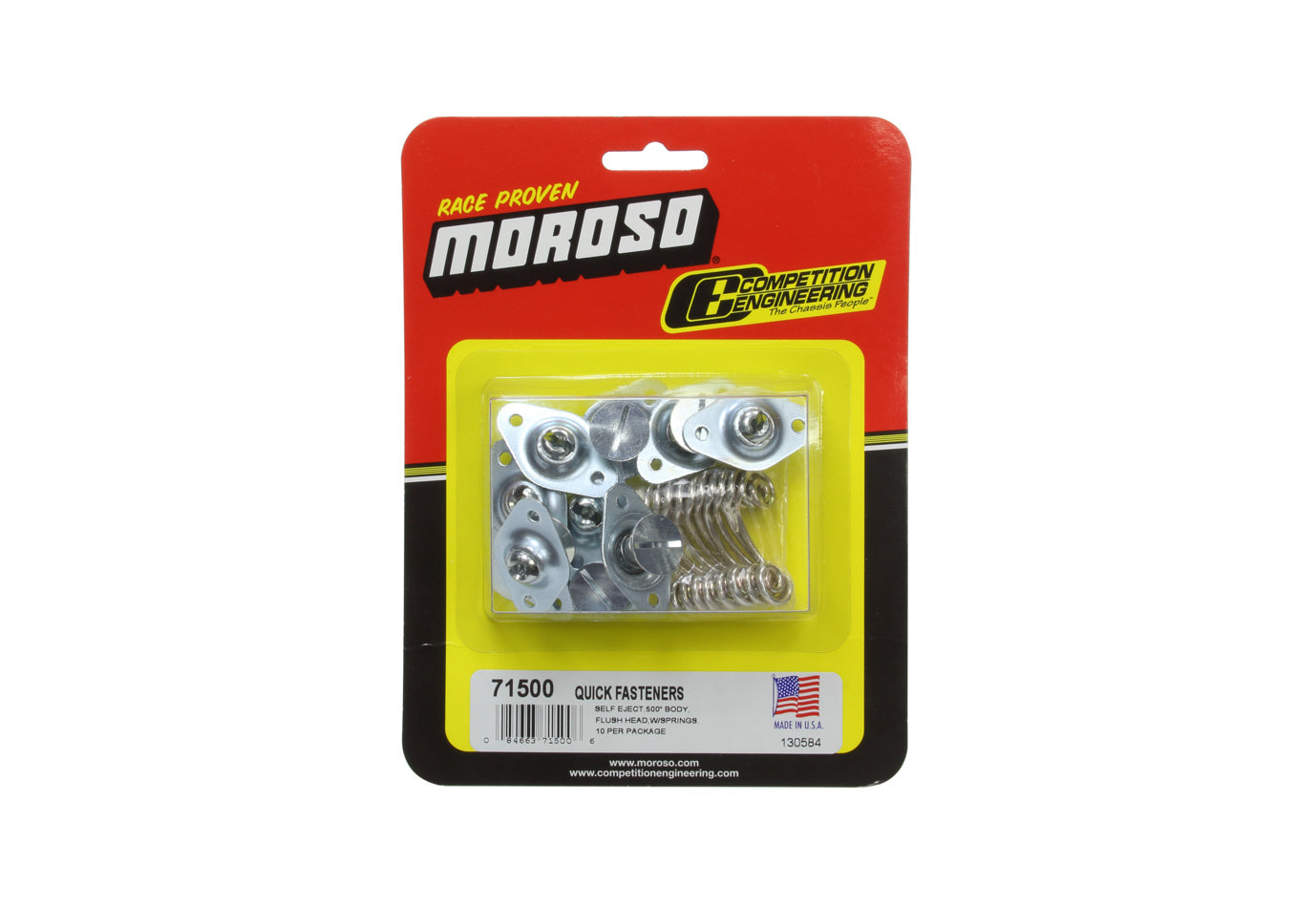 Moroso 71500 Self Eject Quik Fastener .500in Medium Body Moroso 71500