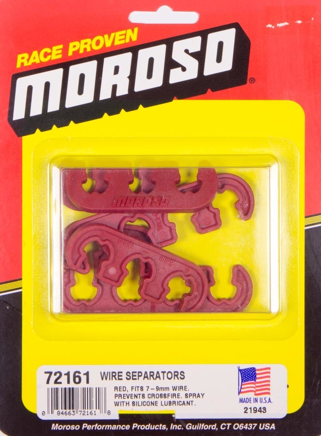 Moroso 72161 Red Spark Plug Wire Separator Moroso 72161