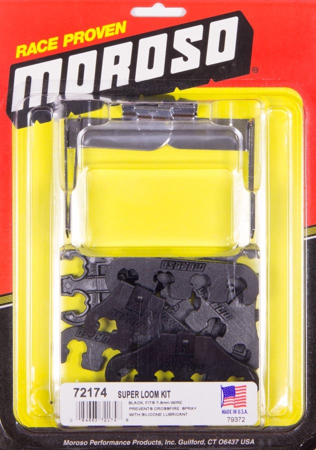 Moroso 72174 Super Wire Loom Kit Black Moroso 72174
