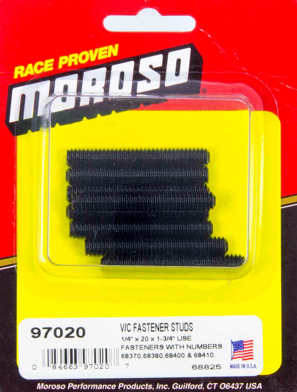 Moroso 97020 Valve Cvr Hold Down Stud Moroso 97020