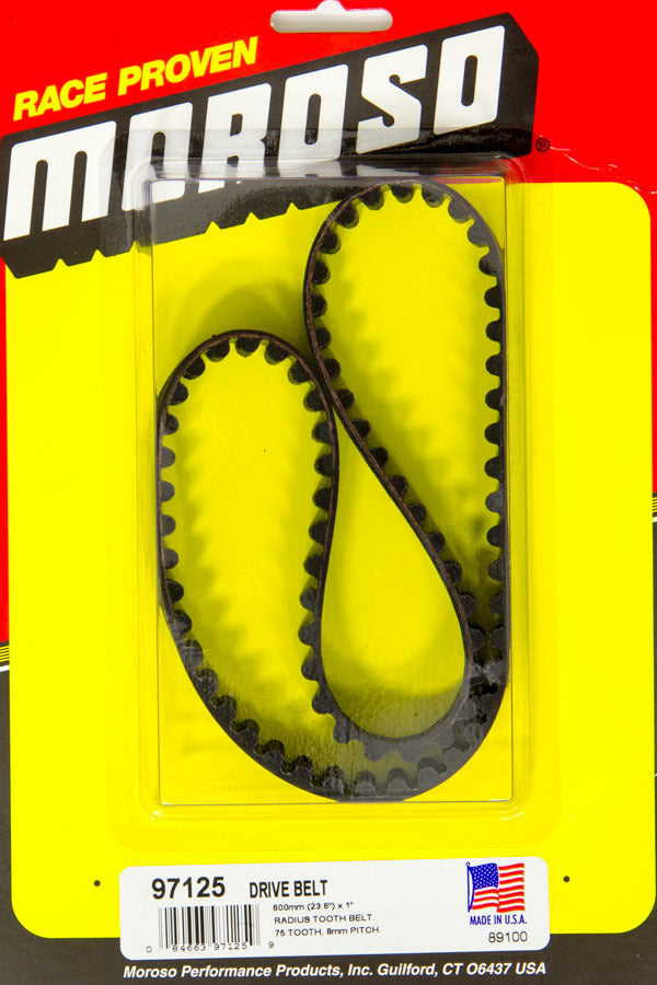 Moroso 97125 Radius Drive Belt - 23.6 x 1 Moroso 97125