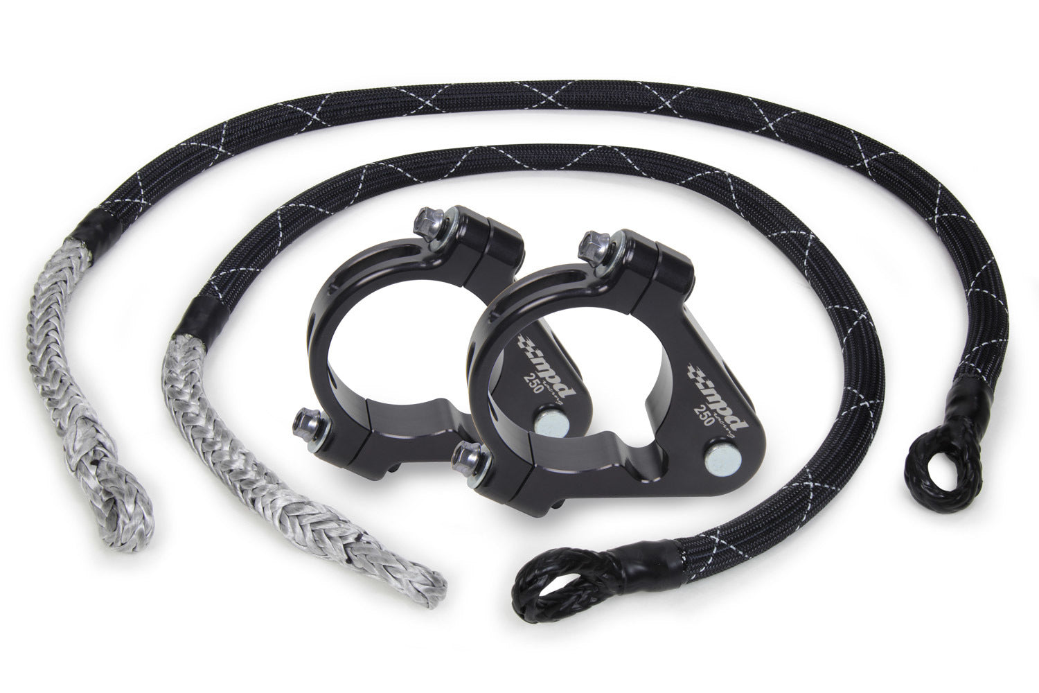 MPD Racing MPD10500 Axle Tether Pair With 2.5in Clamps MPD Racing MPD10500
