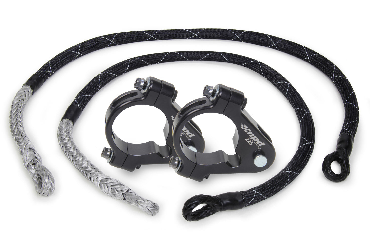 MPD Racing MPD10502 Axle Tether Pair With 2.25in Clamps MPD Racing MPD10502