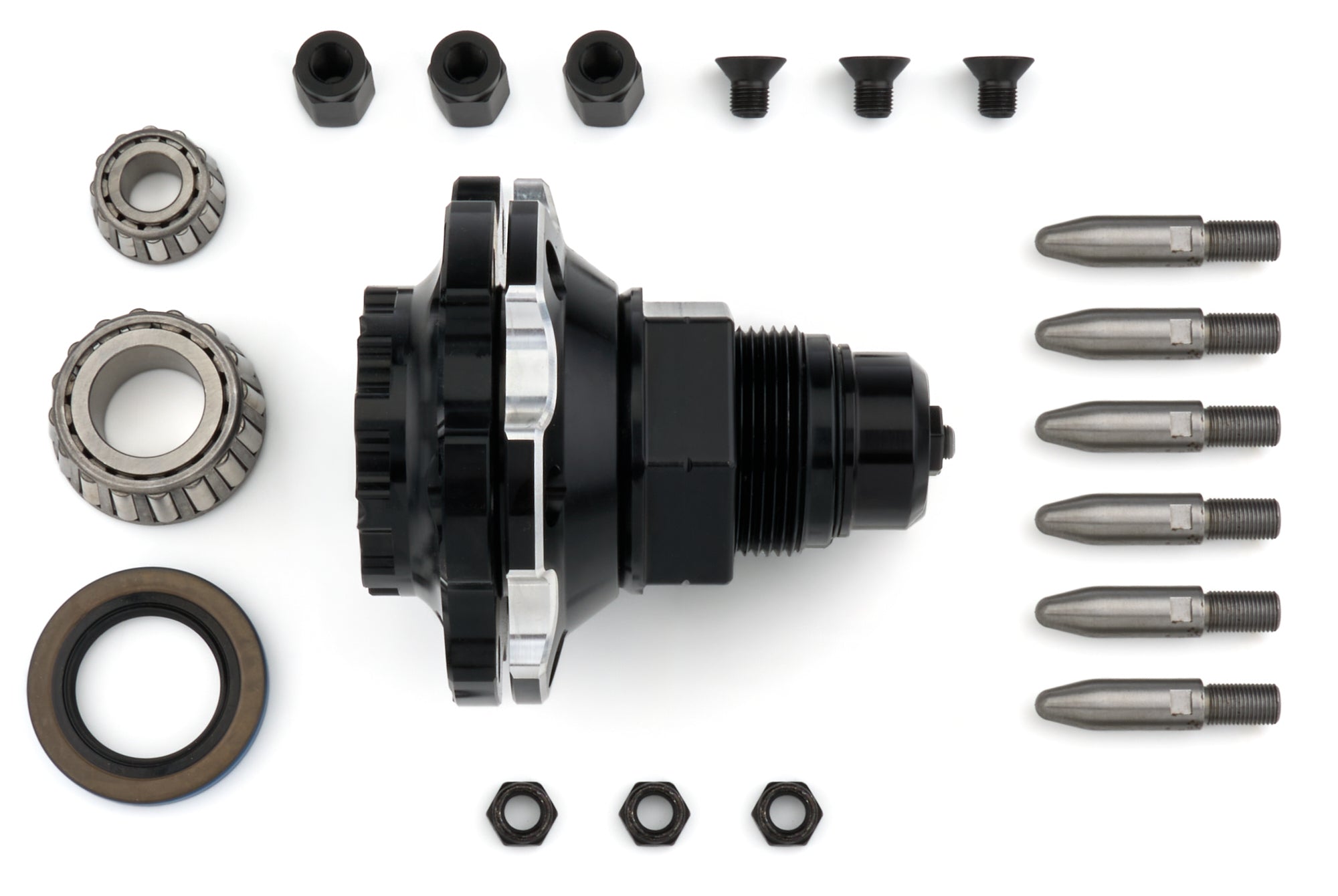 MPD Racing MPD16000 Sprint Front Hub One Nut Bearings Seals Studs MPD Racing MPD16000