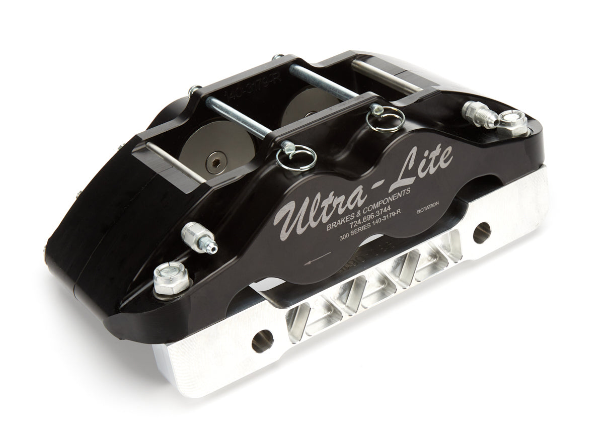 MPD Racing MPD17101 Brake Caliper Radial Mnt Black Alum Right Side MPD Racing MPD17101
