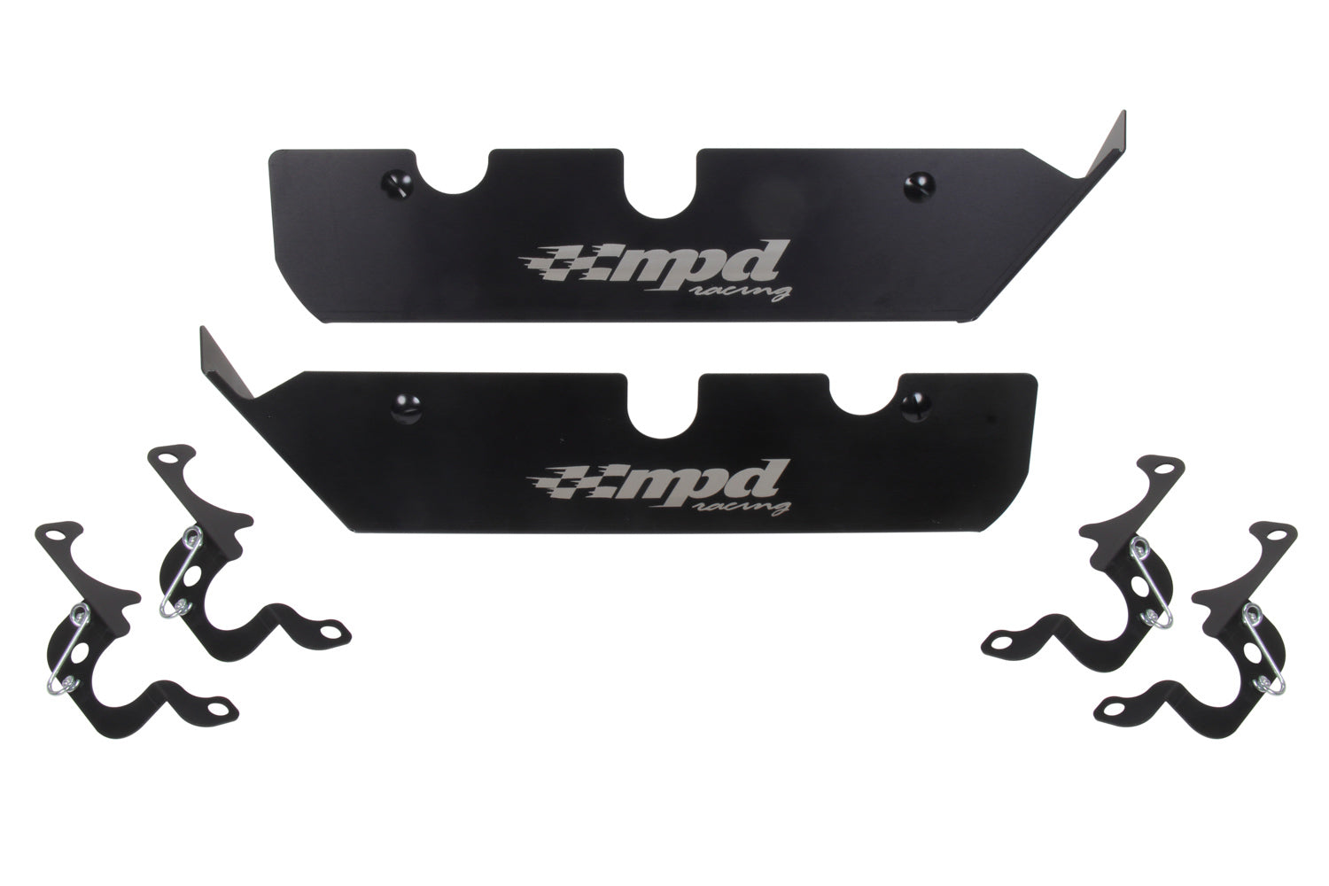 MPD Racing MPD18001 Spark Plug Guards Complete Set Black MPD Racing MPD18001