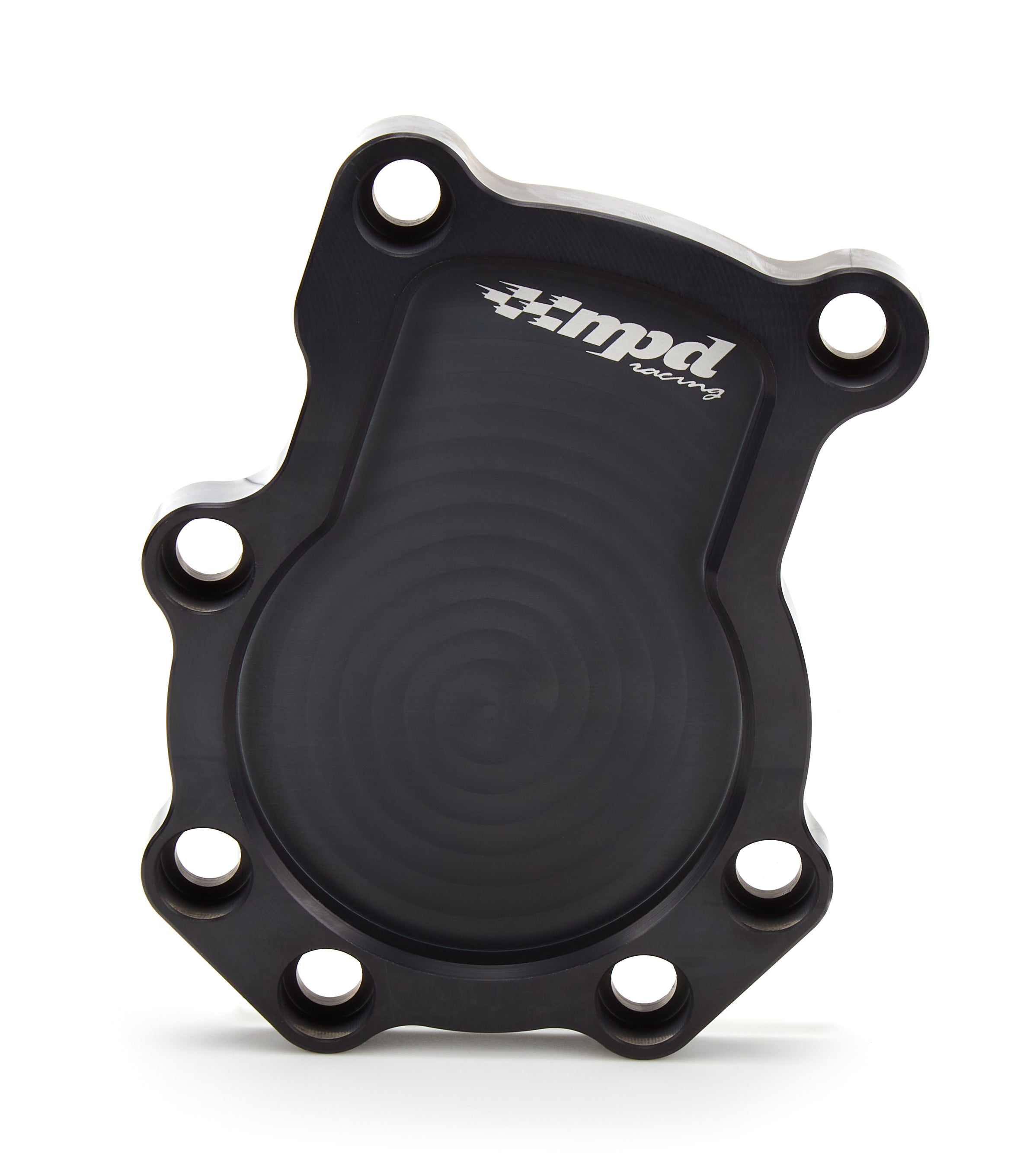MPD Racing MPD18200 Dry Sump Block Off Plate Black Aluminum MPD Racing MPD18200