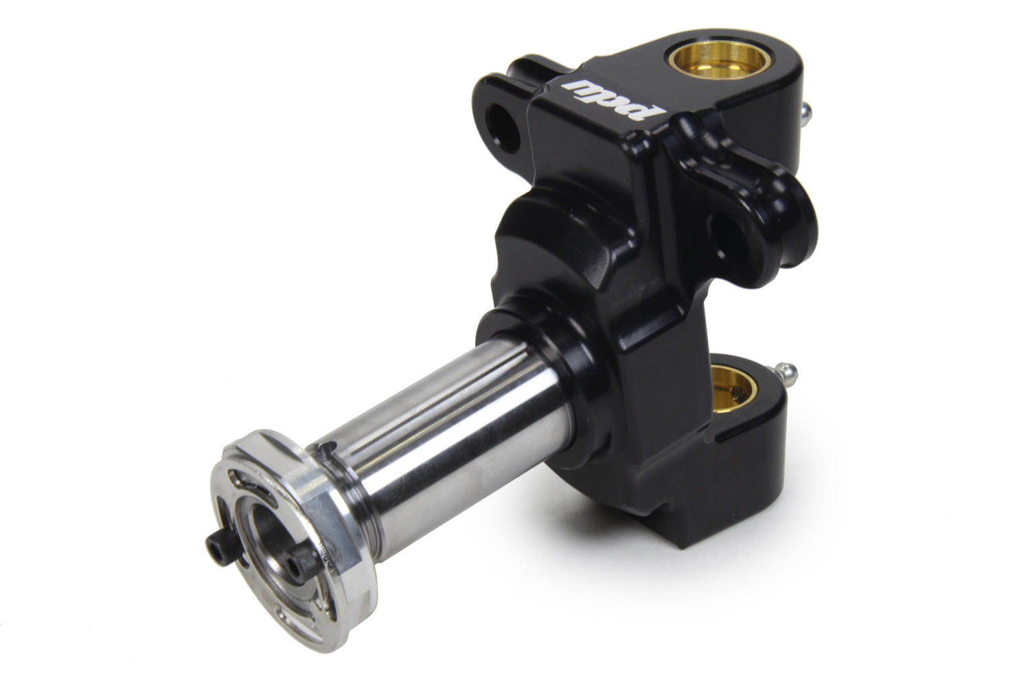 MPD Racing MPD28404 Midget Billet Spindle RH 2 Ear Steel Shaft Black MPD Racing MPD28404