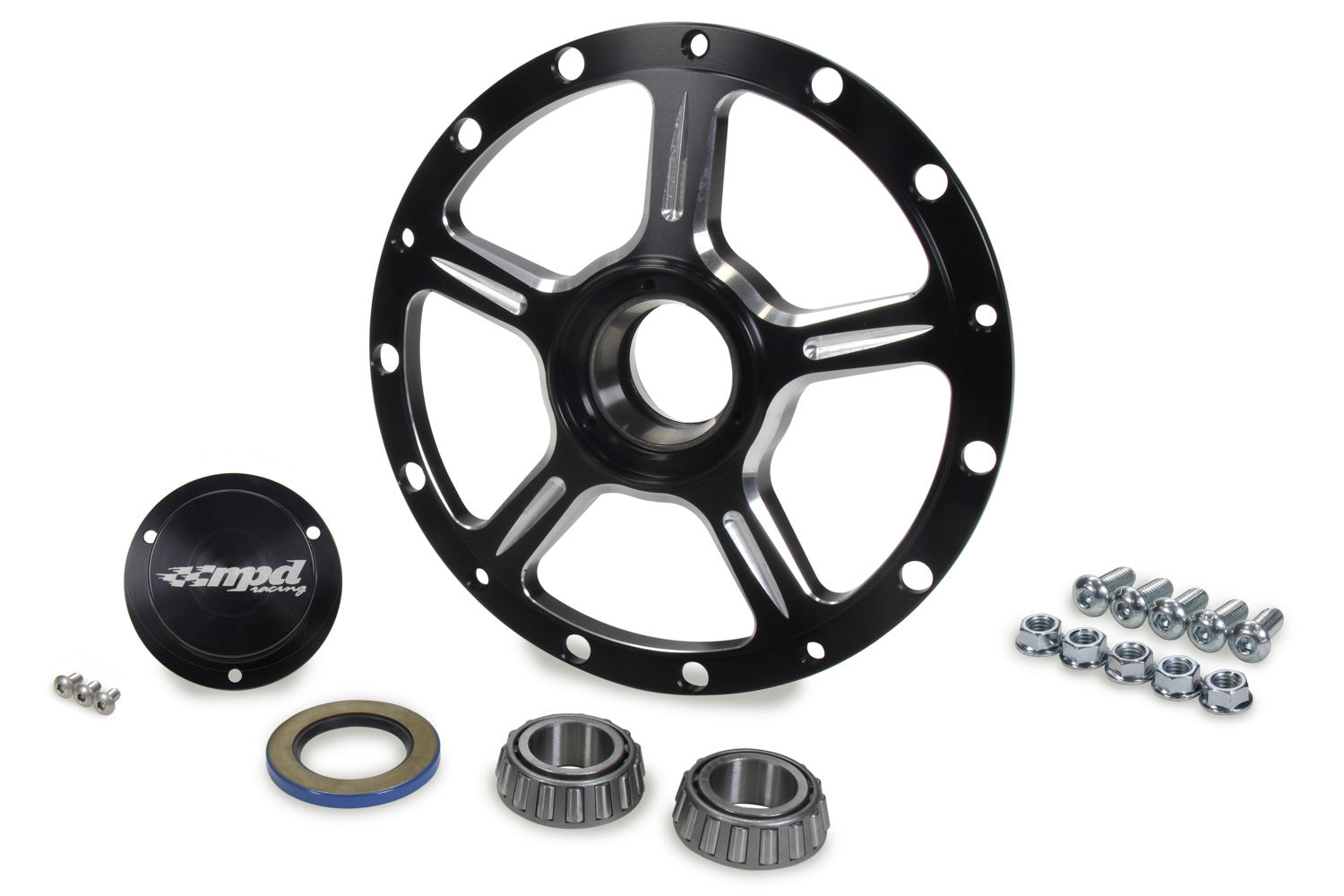 MPD Racing MPD28512 Direct Mount Billet Hub Right Side Only Complete MPD Racing MPD28512