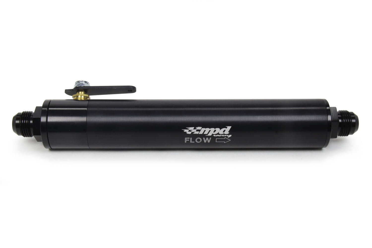 MPD Racing MPD72412 Fuel Filter -12 With Shut Off 100 Micron SS MPD Racing MPD72412