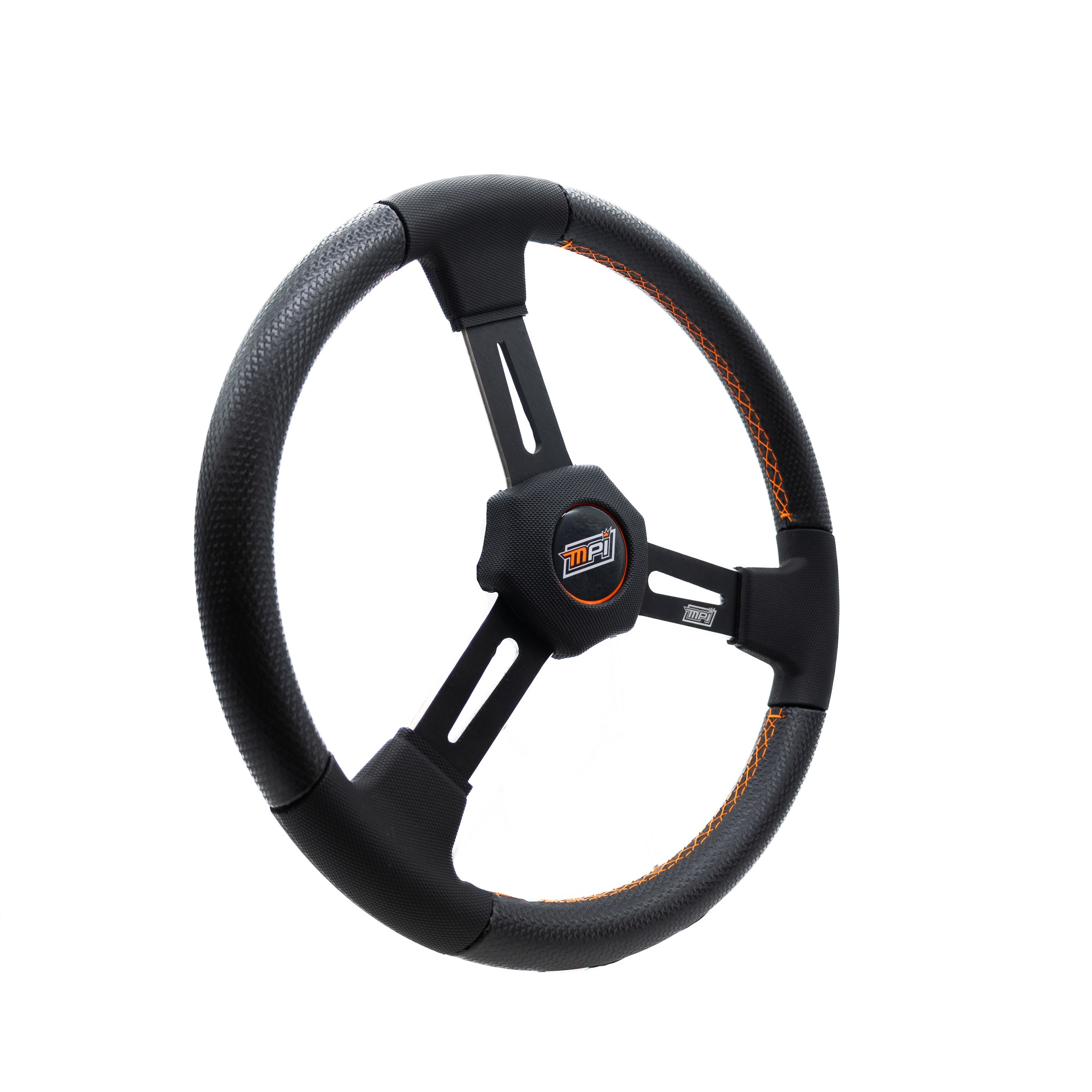 MPI MPI-MPI-D4-15-XL Steering Wheel Dirt 15in Diameter Flat XL Grip MPI MPI-MPI-D4-15-XL