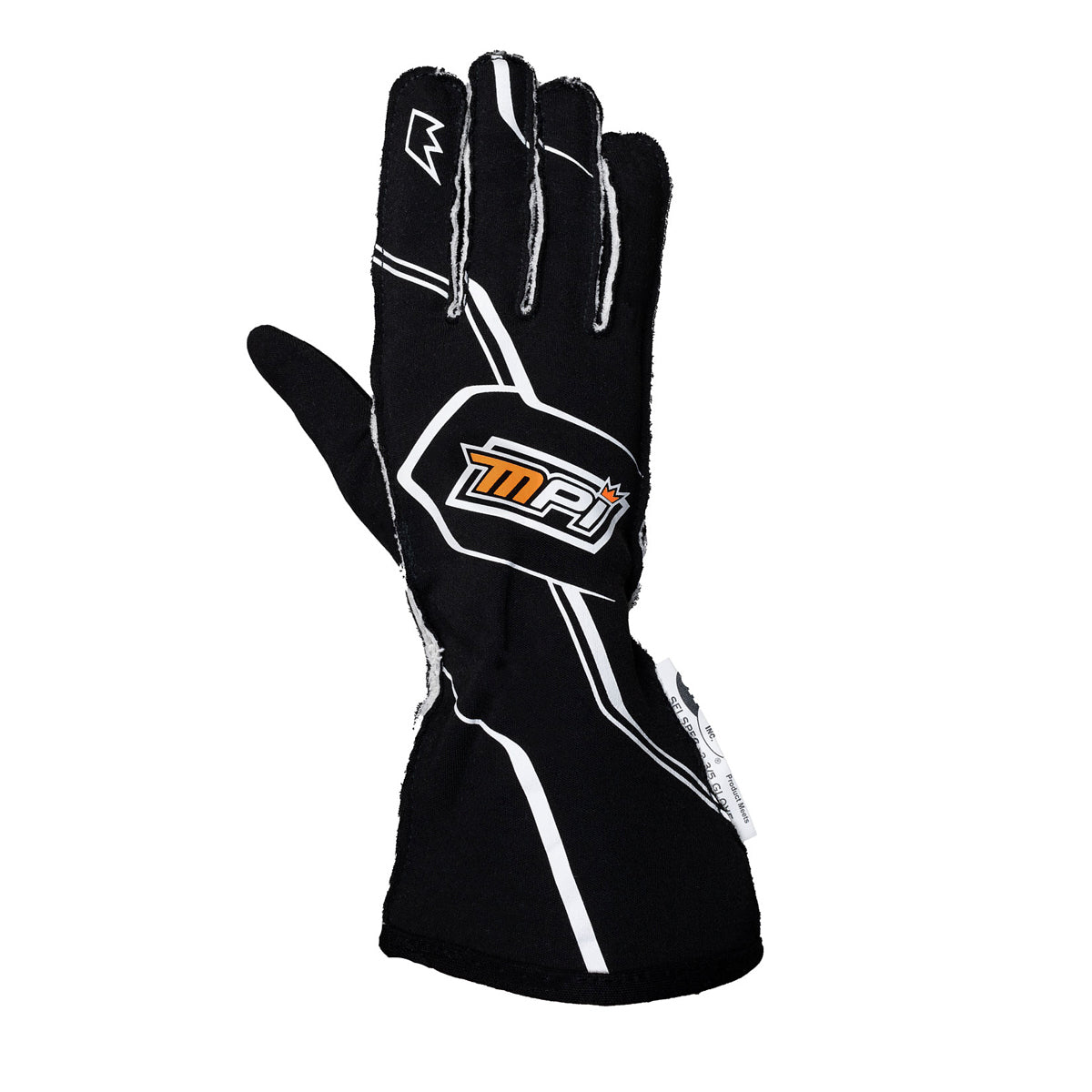 MPI MPI-GL-B-XL MPI Racing Gloves SFI 3.3/5 Black X-Large MPI MPI-GL-B-XL