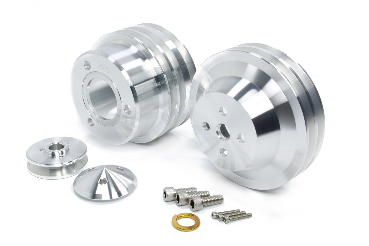 March Performance 1595 65-69 Ford SB 3PC 3V Pulley Kit March Performance 1595
