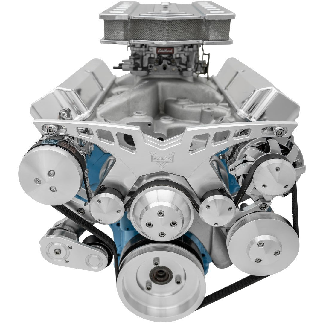 March Performance 19050 Ford FE Style Track Pulley System March Performance 19050