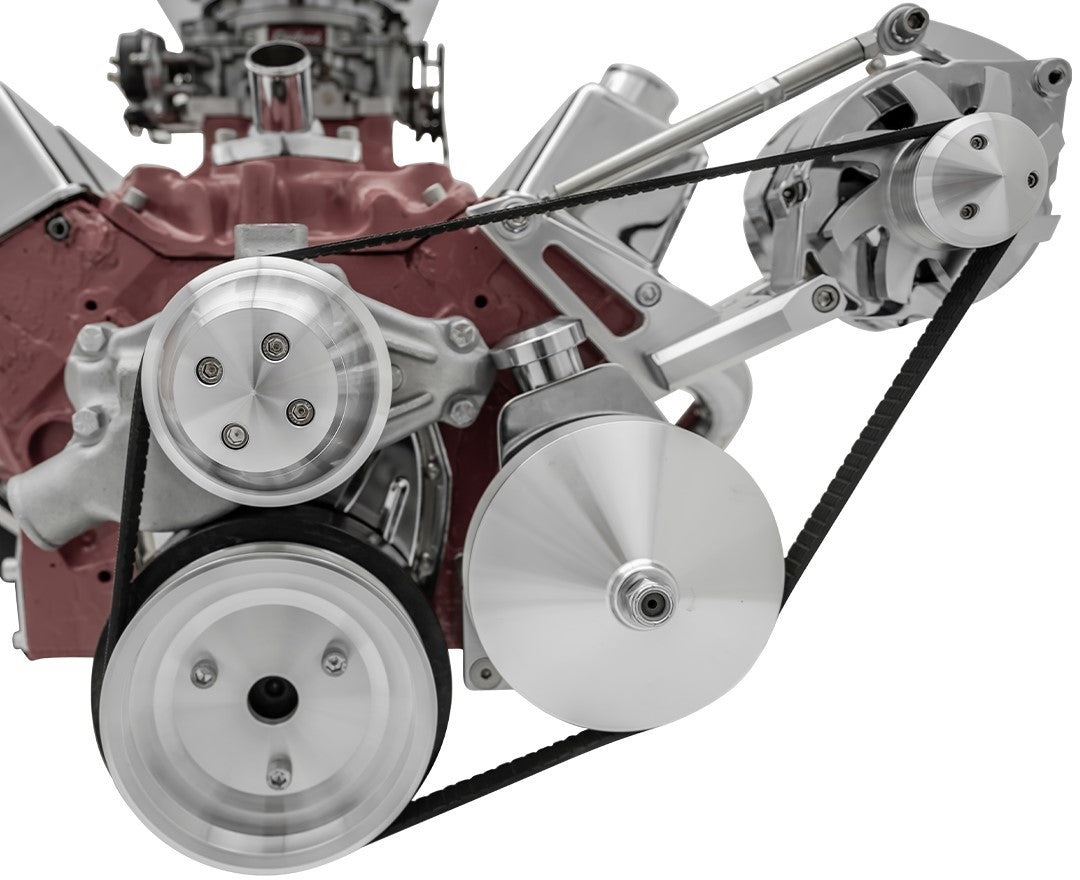 March Performance 20450 Bracket Kit SBC Outside Mount March Performance 20450