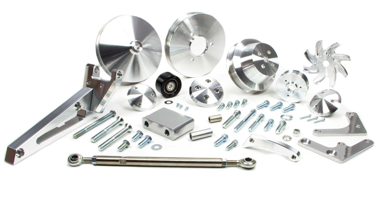March Performance 20580 BBC Outward Mount Serpentine Pulley Kit March Performance 20580