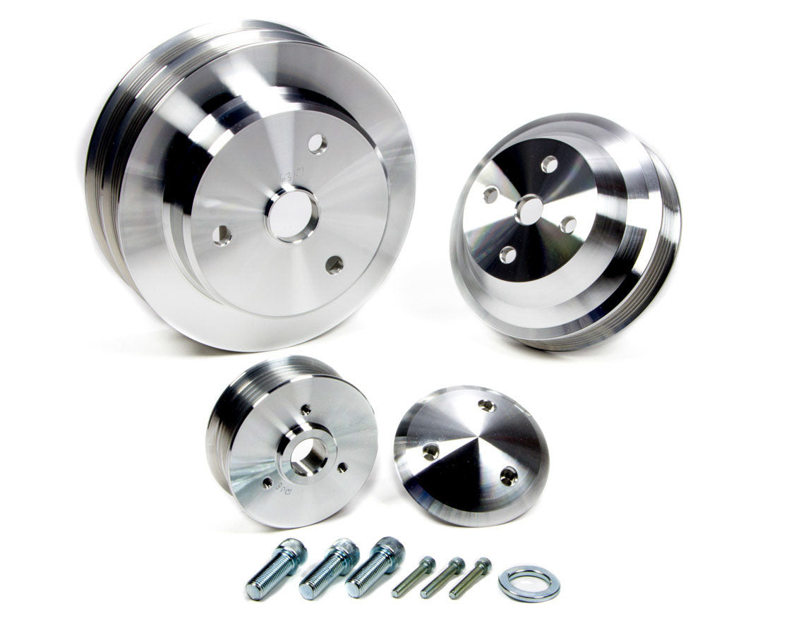 March Performance 6380 SBC LWP Serpentine Conv. Kit March Performance 6380
