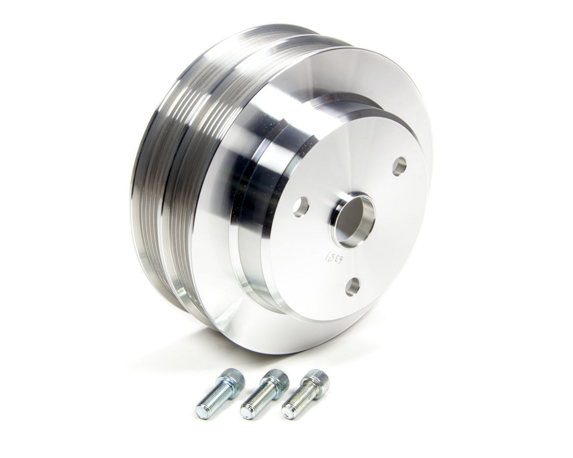 March Performance 6381 Crank Pulley SBC LWP Serpentine Conversion March Performance 6381