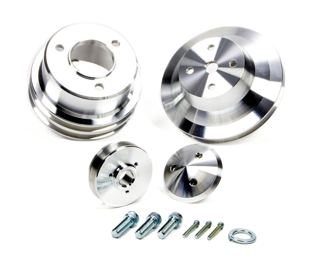 March Performance 7015 Bb Chevy 3 Pc Pulley Set March Performance 7015