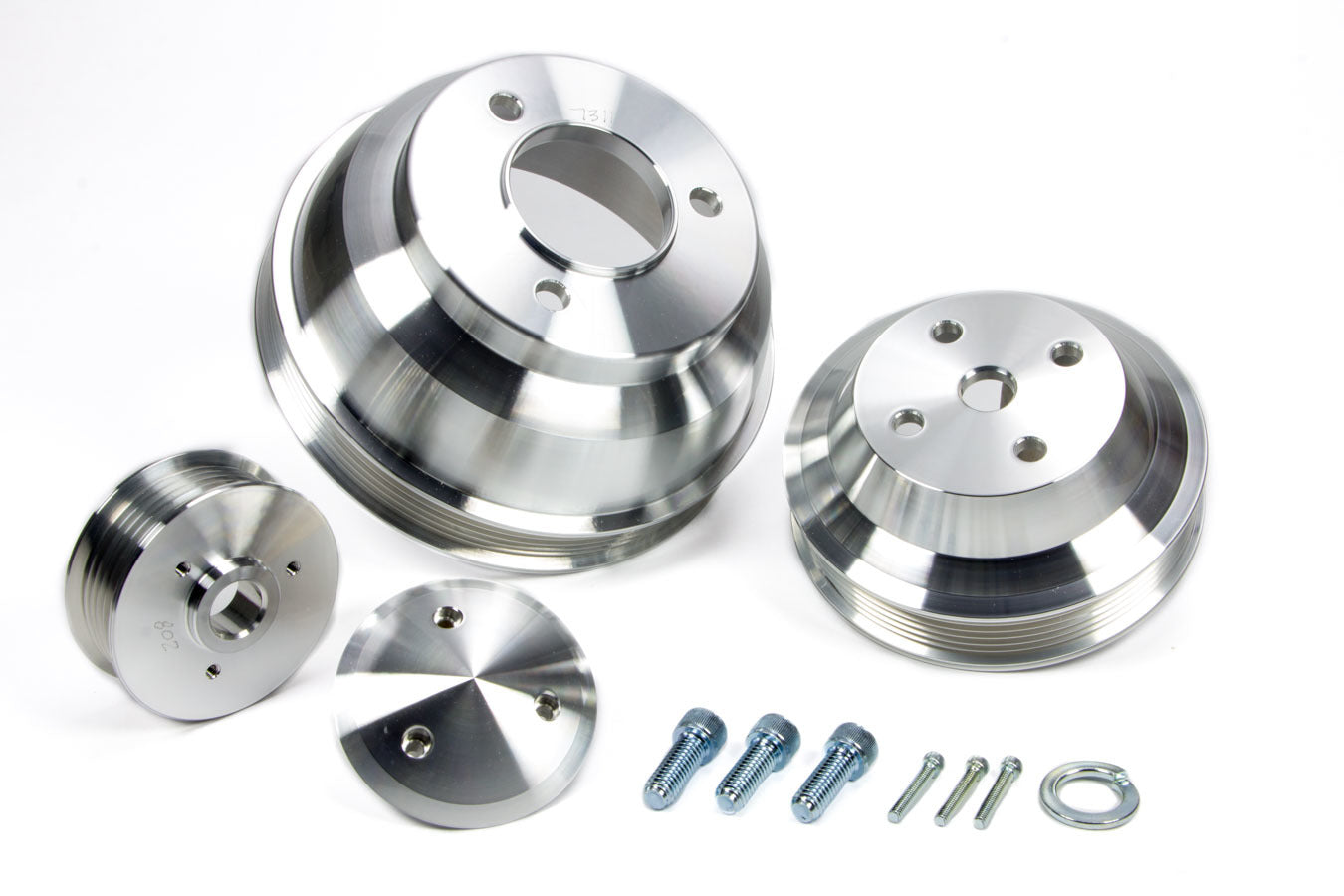 March Performance 7310 BBC Long w/p Serpentine Conversion Pulley Kit March Performance 7310