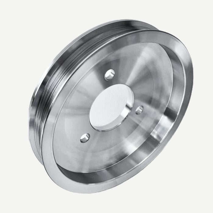 March Performance 7671 BBC Crank Pulley Polish W POL ASSY - CHEVY BB SW March Performance 7671