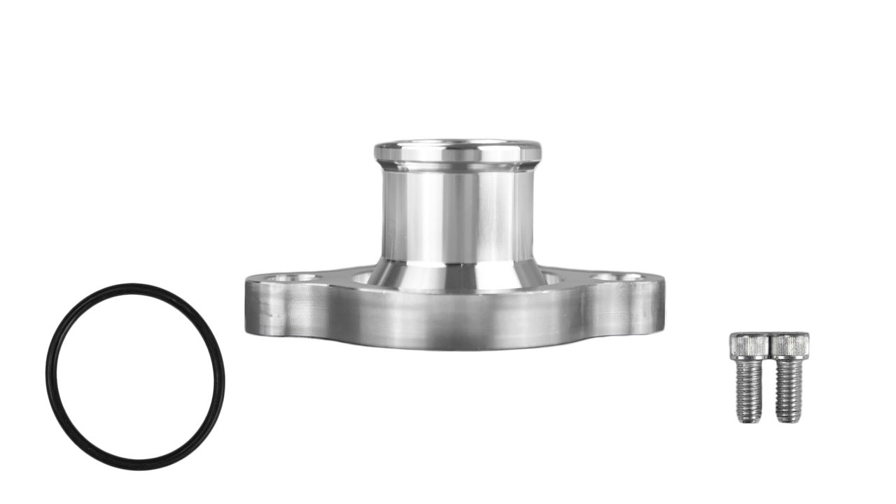 March Performance BTH-201 Thermostat Housing SBC Straight Clearcoat March Performance BTH-201