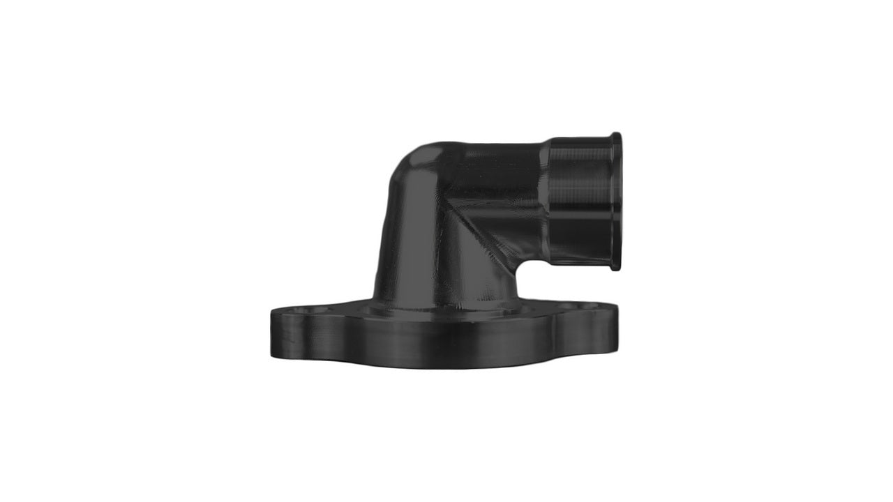 March Performance BTH-202-08 Thermostat Housing SBC 90 Degree Black March Performance BTH-202-08
