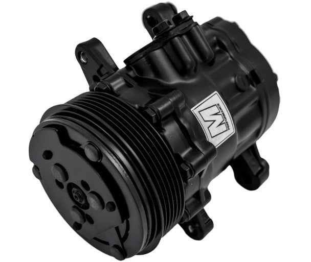 March Performance P2412-08 Ultra Series Sanden Air Compressor Black March Performance P2412-08