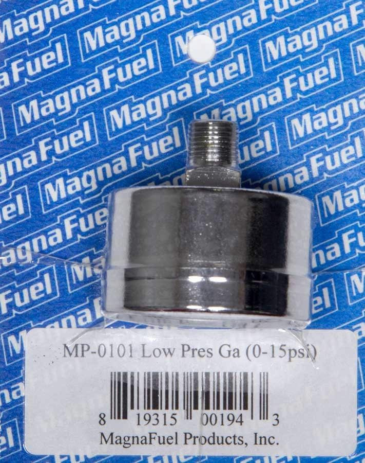 Magnafuel Racing Fuel Systems MP-0101 Low Pressure Fuel Gauge 0-15psi Magnafuel Racing Fuel Systems MP-0101