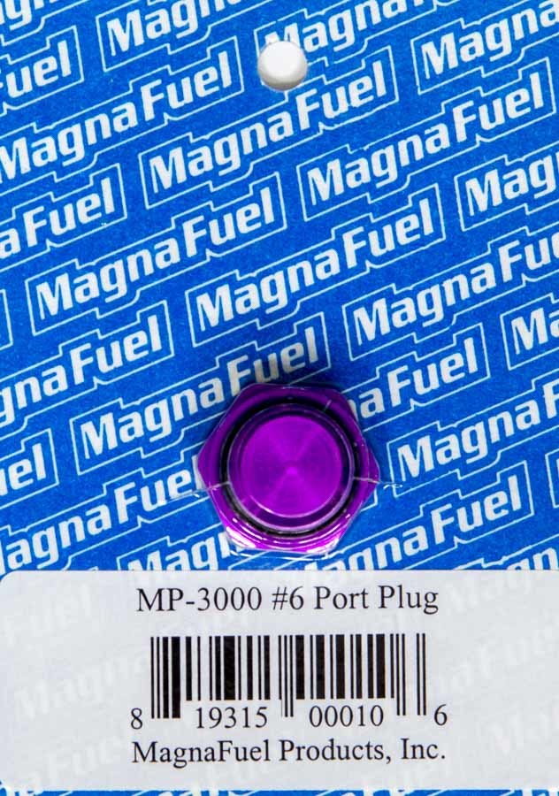 Magnafuel Racing Fuel Systems MP-3000 #6 O-Ring Port Plug Magnafuel Racing Fuel Systems MP-3000