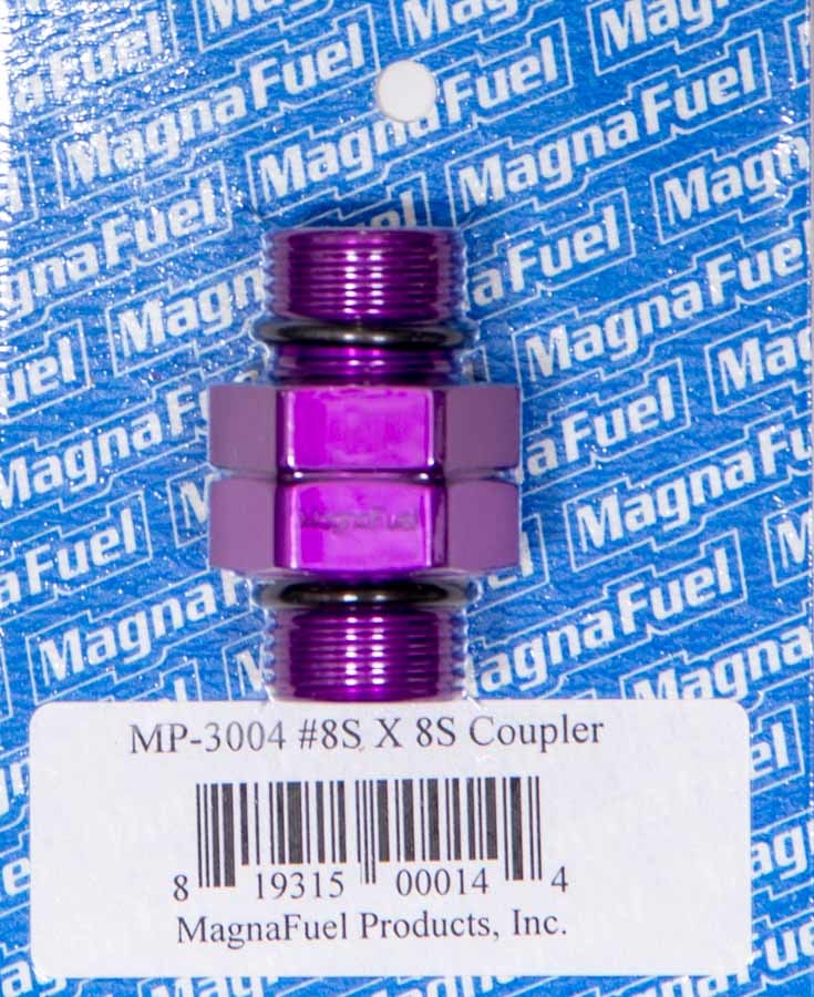 Magnafuel Racing Fuel Systems MP-3004 #8 O-Ring Male Coupler Fitting Magnafuel Racing Fuel Systems MP-3004