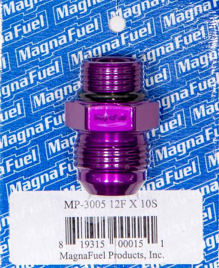 Magnafuel Racing Fuel Systems MP-3005 #10 ORB to AN12 Male Magnafuel Racing Fuel Systems MP-3005