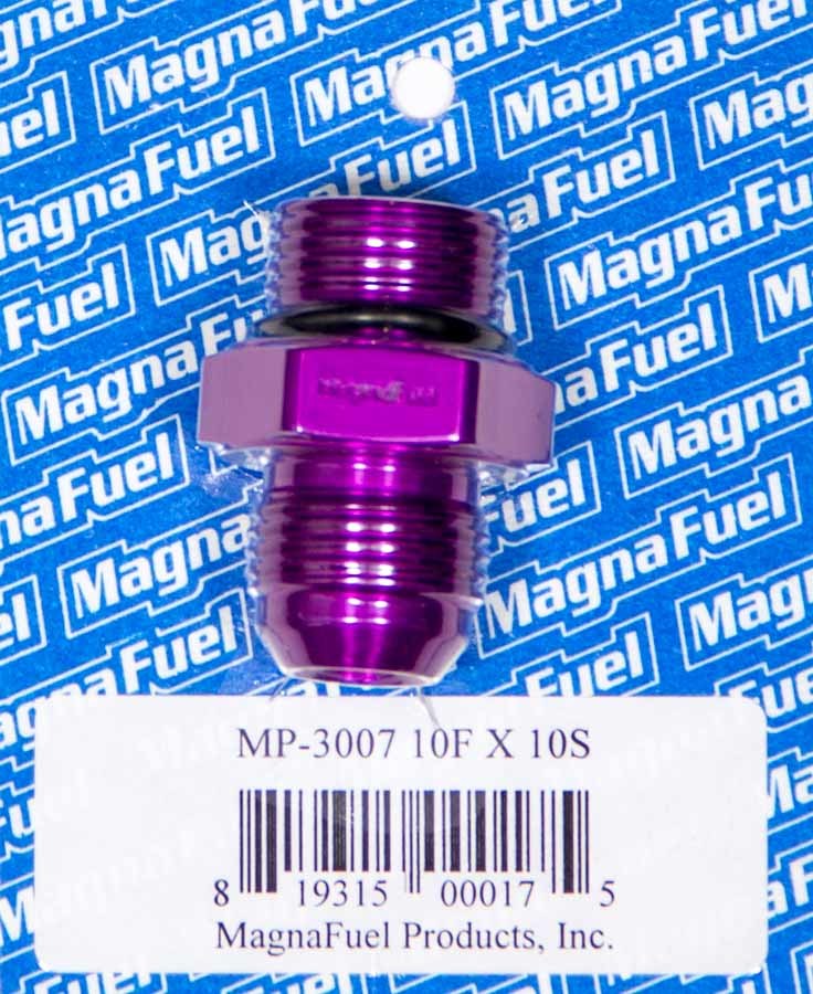 Magnafuel Racing Fuel Systems MP-3007 #10an to #10an Straight Fitting Magnafuel Racing Fuel Systems MP-3007