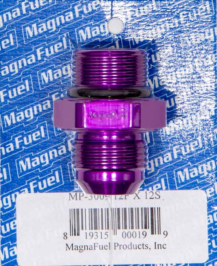 Magnafuel Racing Fuel Systems MP-3009 #12an to #12an Fitting Magnafuel Racing Fuel Systems MP-3009