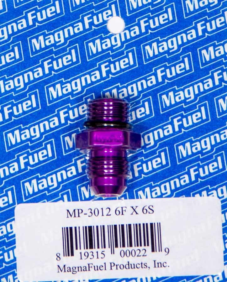 Magnafuel Racing Fuel Systems MP-3012 #6an to #6an Male Port Fitting Magnafuel Racing Fuel Systems MP-3012