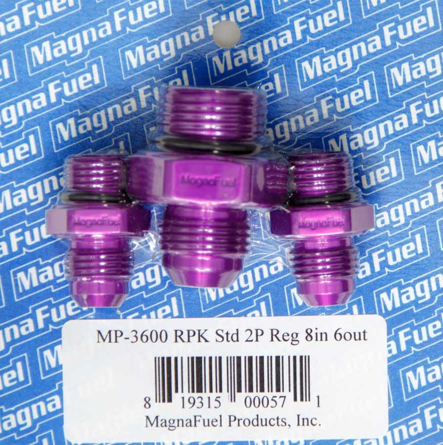 Magnafuel Racing Fuel Systems MP-3600 Regulator Plumbing Kit Magnafuel Racing Fuel Systems MP-3600