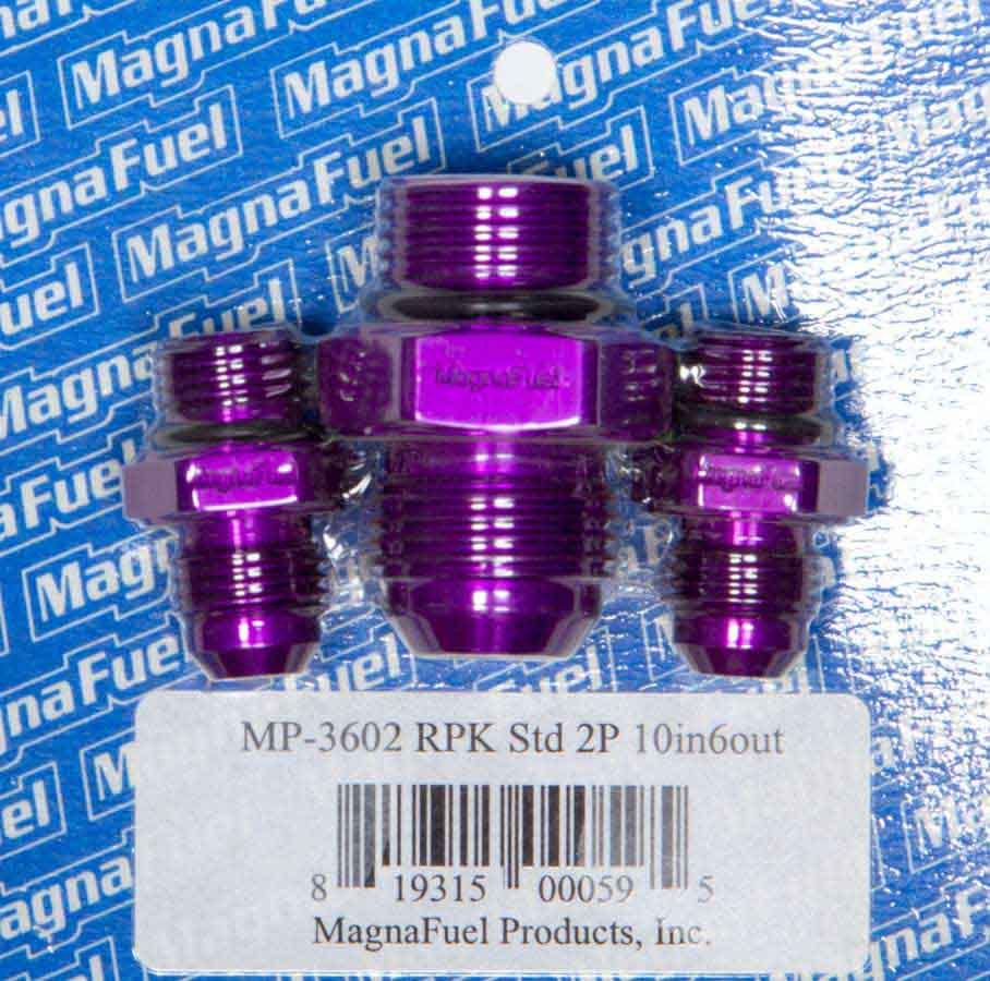 Magnafuel Racing Fuel Systems MP-3602 Regulator Plumbing Kit Magnafuel Racing Fuel Systems MP-3602