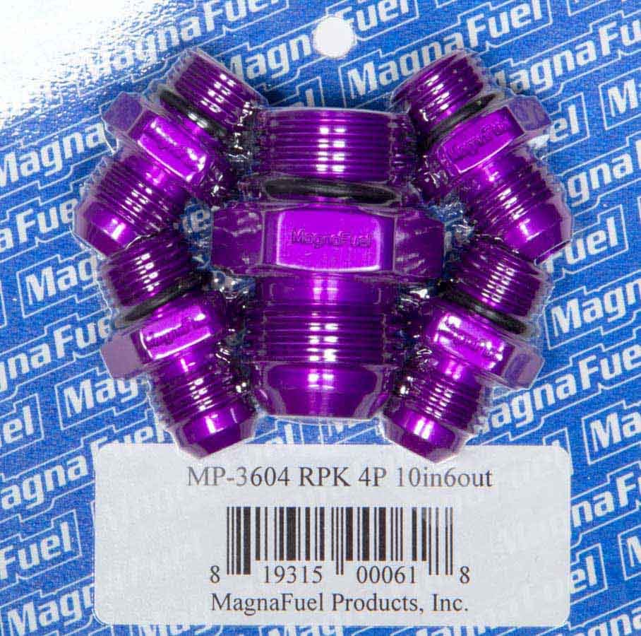 Magnafuel Racing Fuel Systems MP-3604 Regulator Plumbing Kit Magnafuel Racing Fuel Systems MP-3604