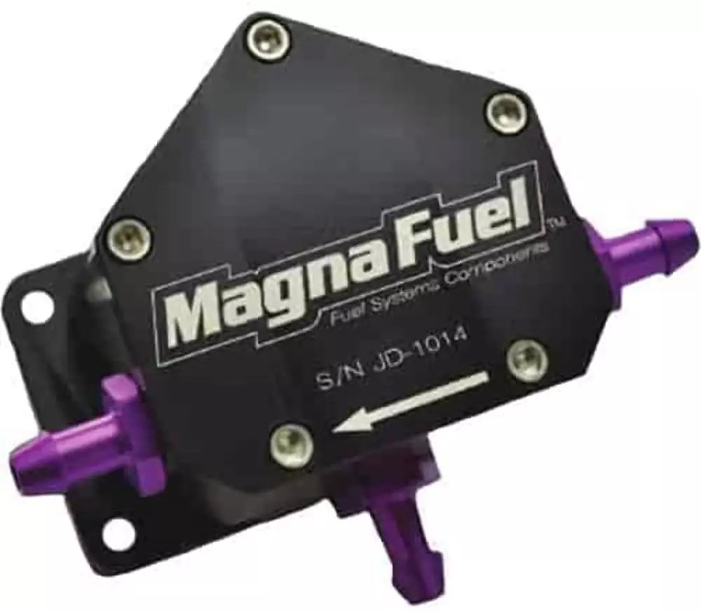 Magnafuel Racing Fuel Systems MP-4000-Blk Diaphram Fuel Pump 4000 Series - Jr Dragster Magnafuel Racing Fuel Systems MP-4000-Blk
