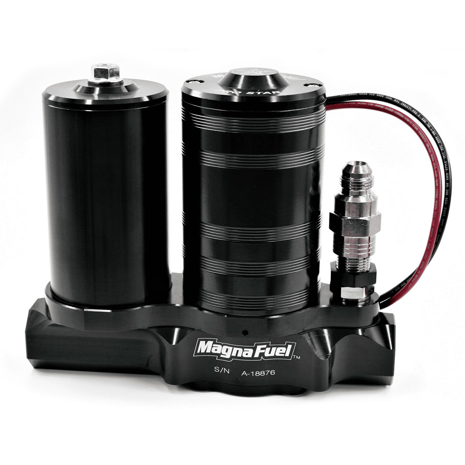 Magnafuel Racing Fuel Systems MP-4450-BLK ProStar 500 Electric Fuel Pump w/Filter Magnafuel Racing Fuel Systems MP-4450-BLK