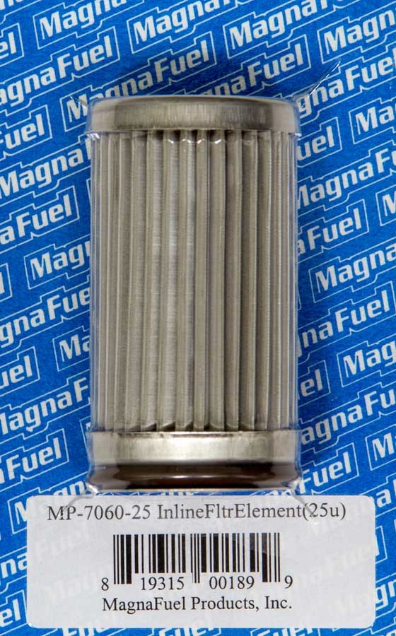 Magnafuel Racing Fuel Systems MP-7060-25 In-Line Filter Elment 25 Micron Magnafuel Racing Fuel Systems MP-7060-25