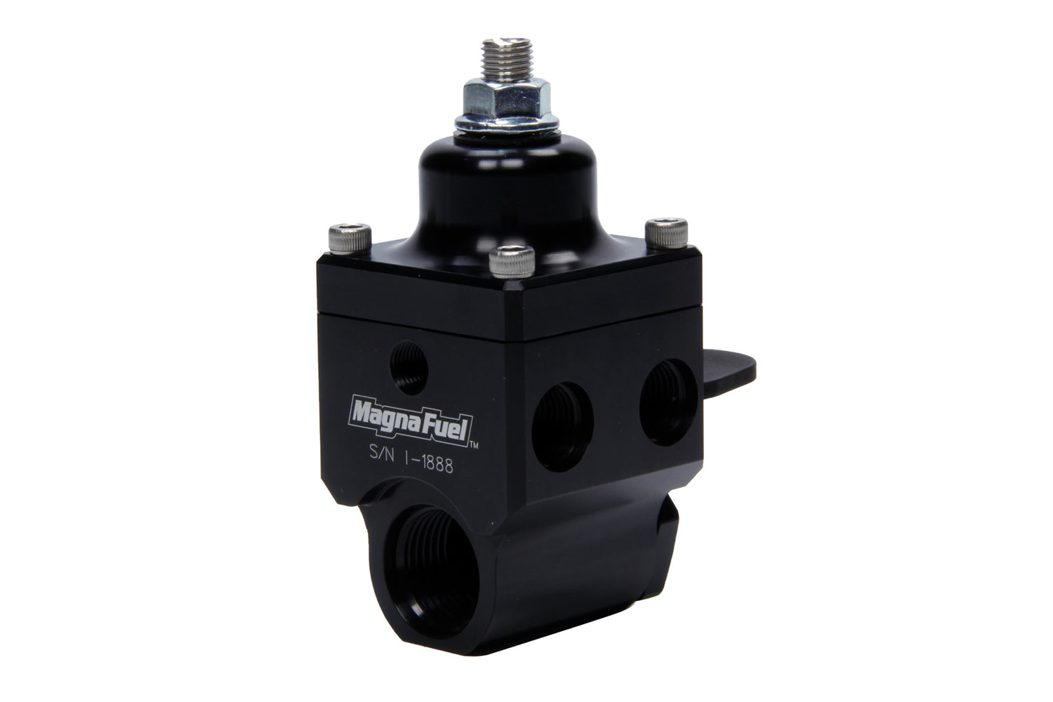 Magnafuel Racing Fuel Systems MP-9450-BLK 4-Port Fuel Regulator Black Magnafuel Racing Fuel Systems MP-9450-BLK