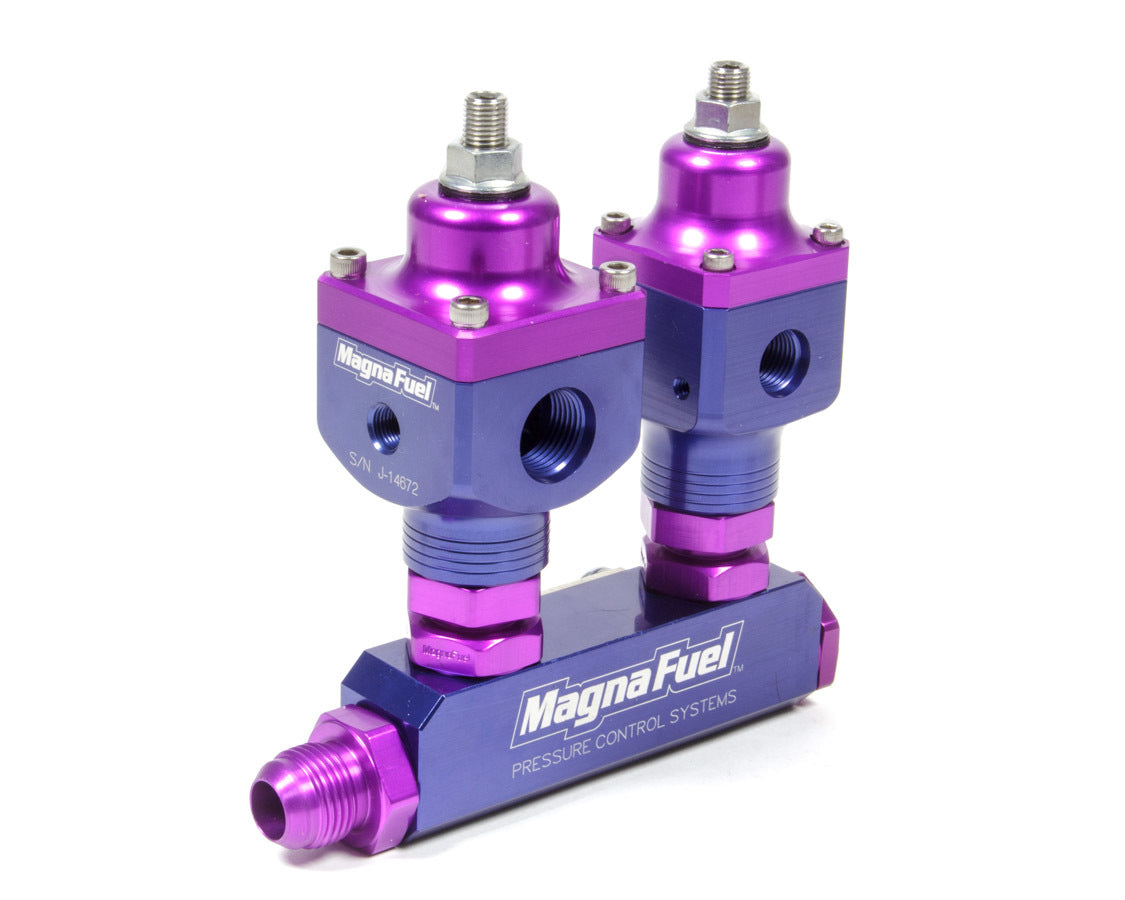 Magnafuel Racing Fuel Systems MP-9550 Large 2-Port Regulator EFI Style  35-85 Psi Magnafuel Racing Fuel Systems MP-9550