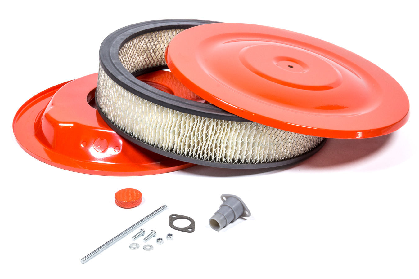 Mr Gasket 1403G Easy Flow Air Cleaner 14 x 3 Orange Mr Gasket 1403G
