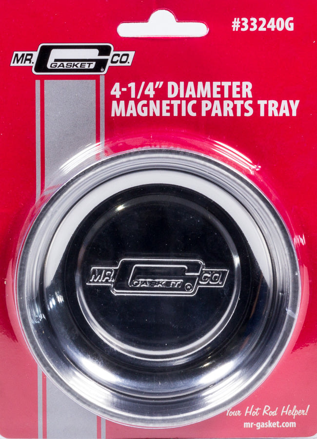 Mr Gasket 33240G Magnetic Parts Tray 4.25in Round Mr Gasket 33240G