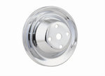Mr Gasket 4974 Chrome Plated Steel Water Pump Pulley; Small Block; Long Water Pump; Mr Gasket 4974