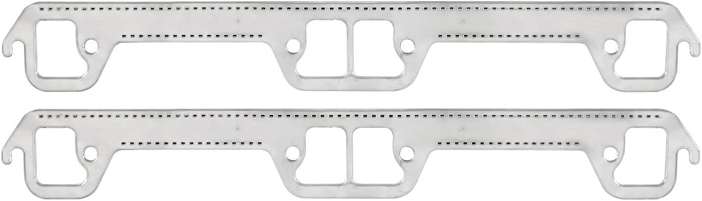 Mr Gasket 7398G Alum. Exhaust Gasket Set AMC w/Dog Leg Port Mr Gasket 7398G