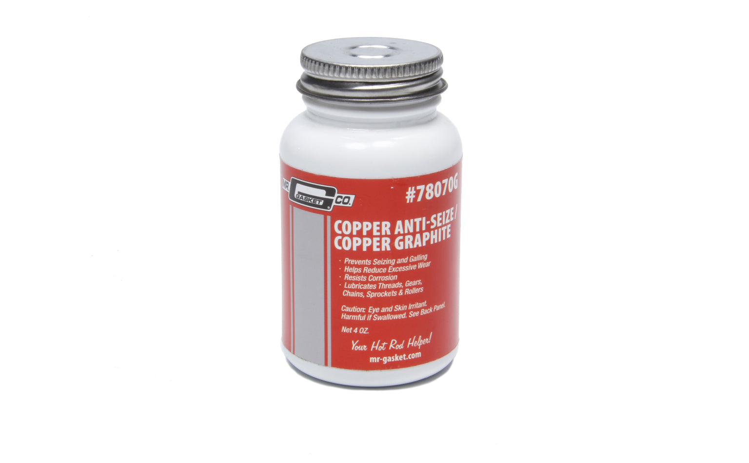 Mr Gasket 78070G Copper Anti-Seize - 4oz Jar w/Brush Mr Gasket 78070G